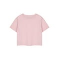 thumbnail image 2 of Pusheen Womens Pink Cropped Short Sleeved T-Shirt, 2 of 5