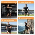 thumbnail image 7 of alpinario Men's Compression T-Shirt Moisture Wicking Breathable Short Sleeve Gym Workout High Elastic Dry Fit Baselayer Rash Guard Running Undershirt, 7 of 7