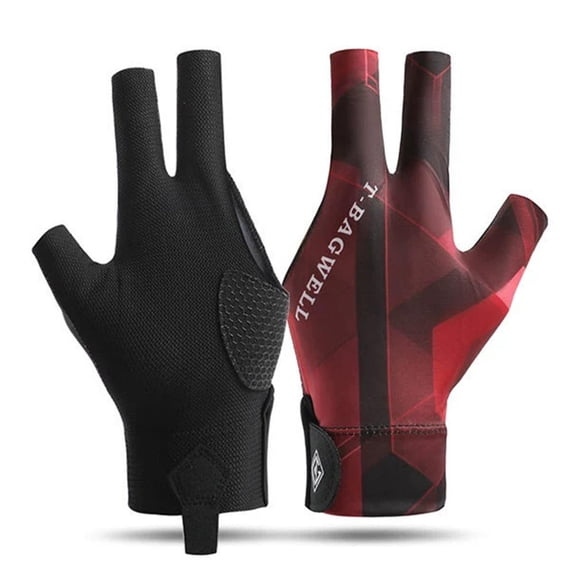 Professional Three-Finger Billiard Gloves For Left Hand Snooker Gloves/
