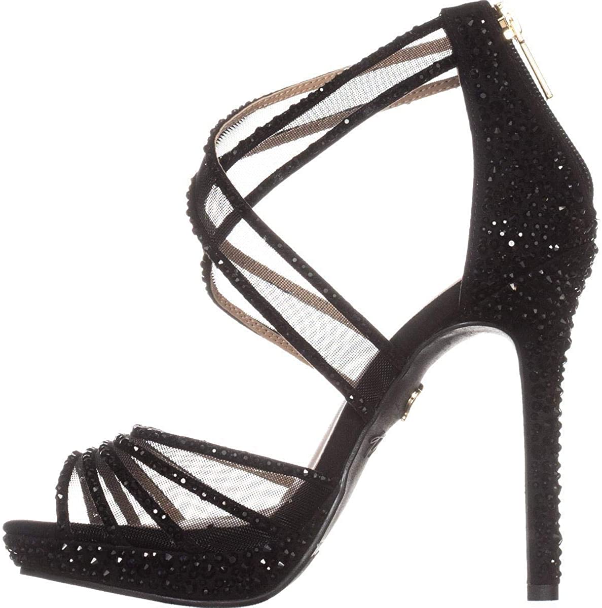 Thalia Sodi Womens Ceara Embellished Stiletto Evening Sandals