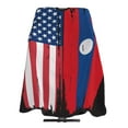 thumbnail image 5 of Usa Laos Flag Salon Barber Cape - Professional Hairdressing Waterproof Hair Cutting Cape With Adjustable Snap Closure-Haircut Apron For Hair Stylist And Home Use-55''X66'', 5 of 5