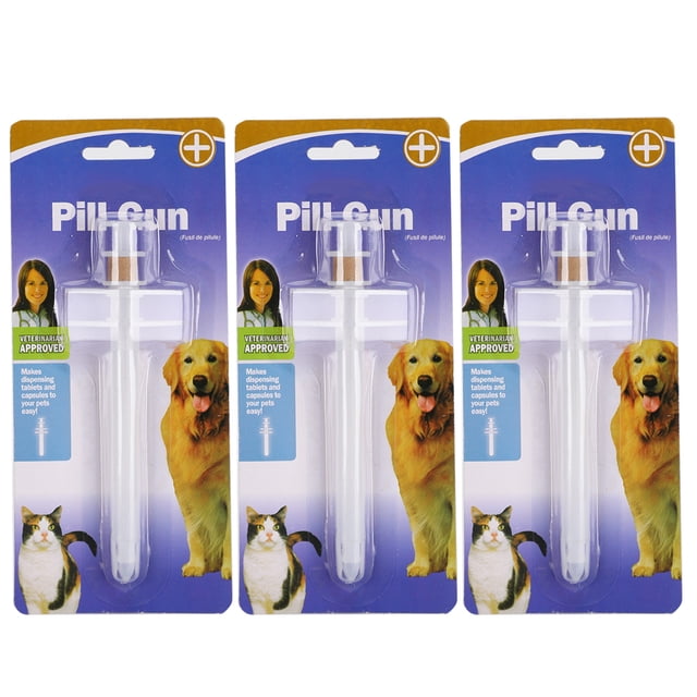 Small Dog Feeding Tool, 3Pcs Pet Medicine Feeder, Plastic Small Dog