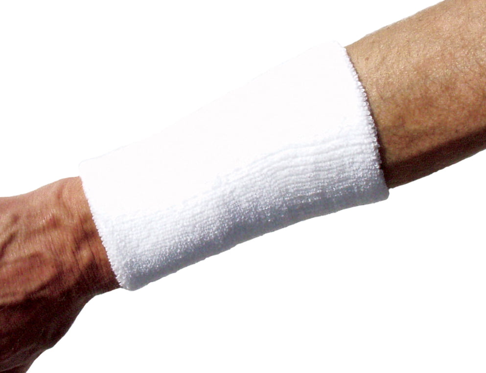 6 Pack Unique Sports 6-Inch Long Wrist Towel Wristbands 