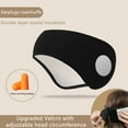 thumbnail image 2 of Warm Outdoor Ear Wrap Soundproof Sleep Earmuff Headband Sleeping Noise Cancelling Ear Wrap Ear Winter Women Sleep For Men Women Antinoise Antinoise That Amplify Comfortable Winte, 2 of 3