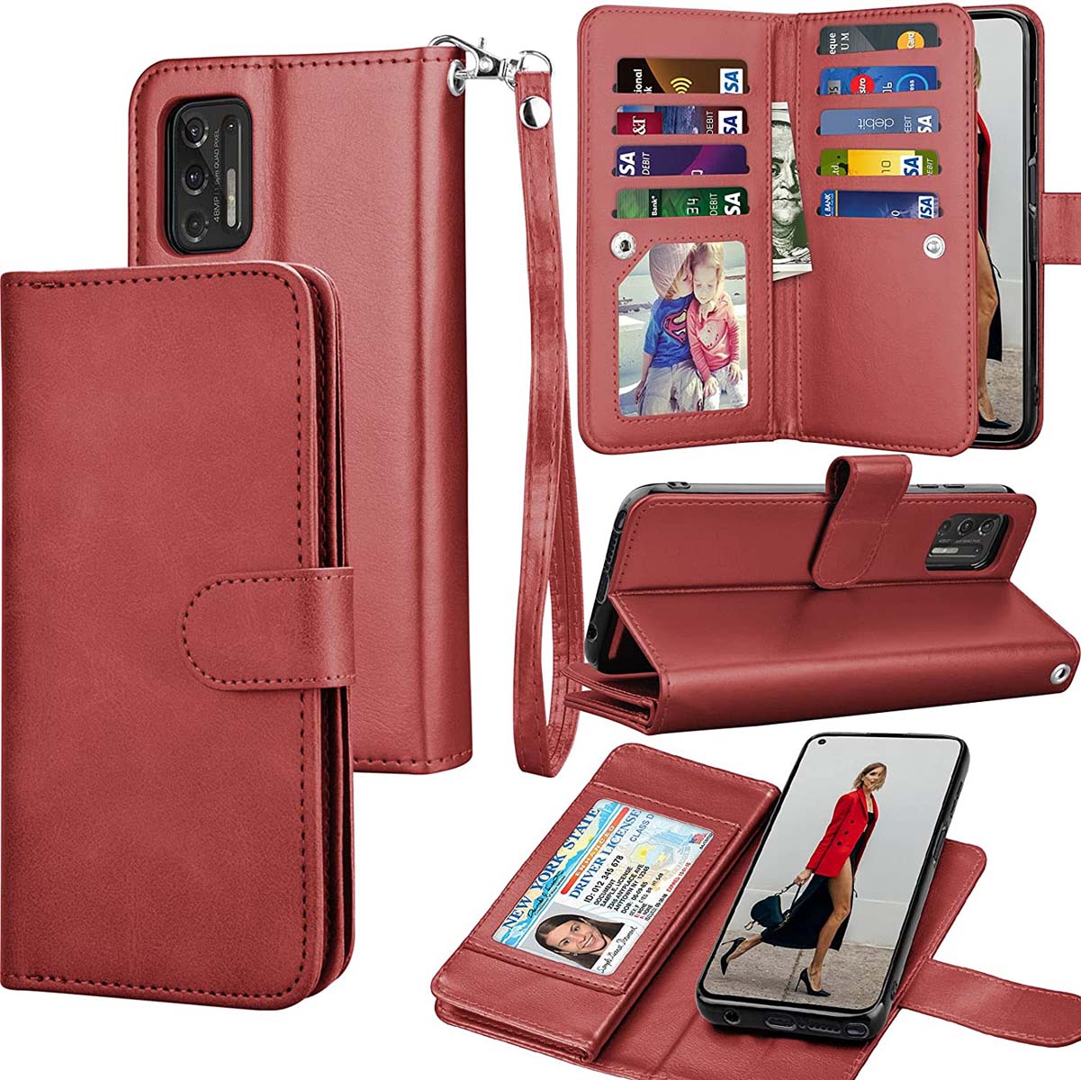 Moto G Stylus Case, Motorola Moto G Stylus (2021) Wallet Case, G Stylus