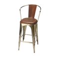 thumbnail image 1 of Beaumont Lane Tabouret de Bar 26 Pouces en Brun Moyen, 1 of 2