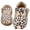 Leopard7, variant on Leather Leopard Baby Shoes Hard Sole T-Strap Boys Girls Moccasins for Infants Babies Toddlers