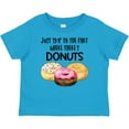 thumbnail image 3 of Inktastic Just Skip to the Part Where There's Donuts Boys or Girls Baby T-Shirt, 3 of 5