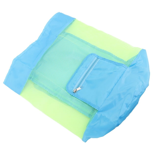 Bolsa grande de malla para juguetes de playa bolsa de malla para juguetes de de playa de alta capacidad para toallas y artículos diversos ANGGREK Otros