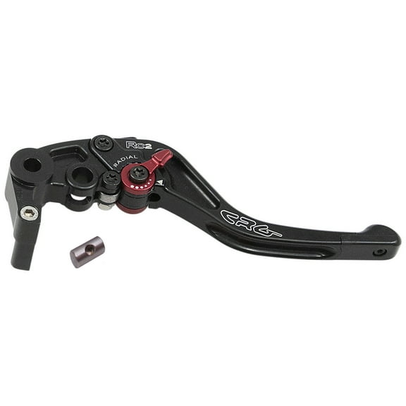 CRG RC2 Shorty Black Brake Lever '17-20 Yamaha R6/'15-20 YZF-R1 (2RN-531-H-B)