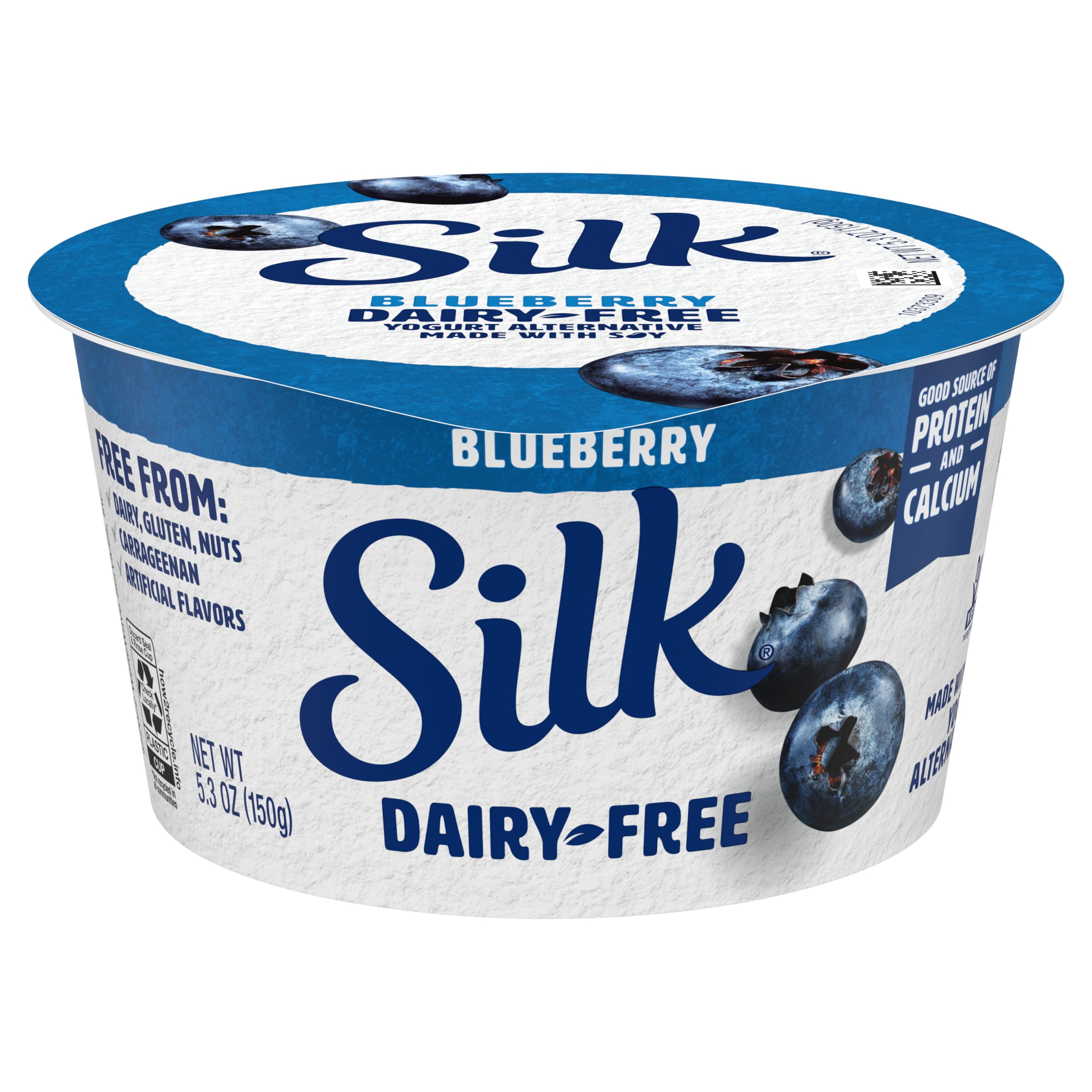 Silk Blueberry Soy Milk Yogurt Alternative, 5.3 Oz.