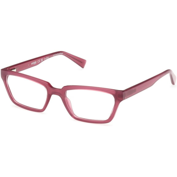 Guess GU8280 083 Unisex Violet Full Rim Rectangular Eyeglasses