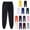 Black, variant on Sweatpants for Women Plus Size with Pockets Elastic Waist with Drawstring Pants for Women Joggers Pants Casual Soft Sweatpants Lounge Pants,3XL,Black