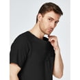 thumbnail image 5 of SSLR Henley Shirts for Men Crewneck Waffle Short Sleeve T Shirts Casual Tee Shirts, 5 of 7