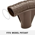 thumbnail image 5 of RYUJNDK Easy Installation Swimming Pool Frame T Connector Joint Quick Setups Fit for Metal Frame Pools Easy to Attach and Secure, 5 of 9