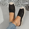 thumbnail image 6 of Women's School Canvas Flat Espadrilles Mesh Shoes, 6 of 9