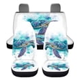 thumbnail image 6 of Jeiento Sea Turtle Car Seat Cover Set of 4 Anti-Slip Front and Rear Auto Seat Covers Universal Fit Interior Accessories for SUV Sedan Van, 6 of 6