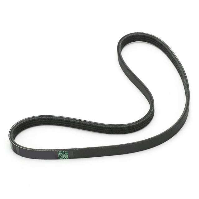 11287520177, Durable Black Air Conditioner Compressor Belt Reliable Constant Tension AC Compressor Belt Replacement For 335d 2009-2011 For Repair