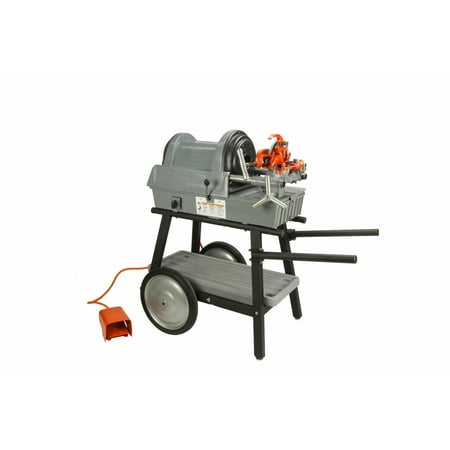 Tap Threading Die - RIDGID® 1822-I Auto Chuck Pipe Threading Machine with 150A Cart 815A Die Head 20000 92462 (Reconditioned)