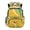 Cartoon Dinosaur Print, variant on Chririnla Large Capacity Bookbag for School High School, 600D Polyester multi-tasche Kids School Bag, Capybara Music Notes Pattern