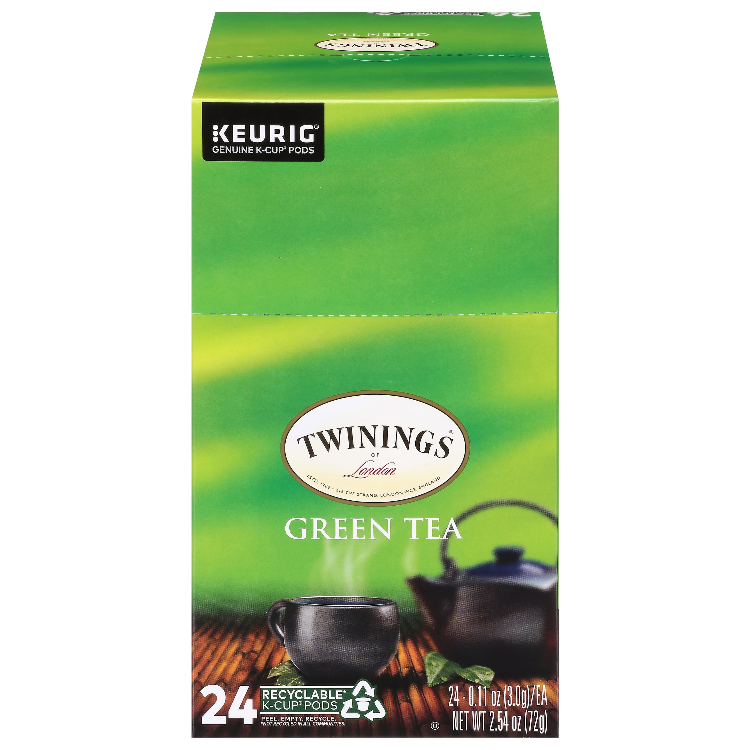 Twinings Green Tea K-Cup Pods, 24 Count