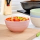 thumbnail image 5 of Cuencos de cereales irrompibles - Juego de 4 tazones ligeros de fibra de paja de trigo de 24 oz - Apto para lavavajillas y microondas - para tazones de arroz, sopa Xemadio HMHZ051, 5 of 5