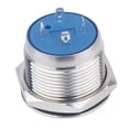 thumbnail image 4 of Interruptor de Botón con Luz LED Gloria 16mm 12V Acero Inoxidable, 4 of 9