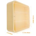 thumbnail image 4 of Figures Display Case Mini Doll Cabinet Organizer Wall Mounted Doll Display Box, 4 of 9