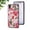 Red, variant on Compatible with iPhone XR Case with Stand Diamond Glitter Ring Kickstand Flower Floral Pattern Design Women Slim Protective Slim Phone Case Soft Cover for iPhone XR,White