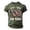 Army Green, variant on 250 Anniversary USA Polo Shirt, 250 Anniversary USA 1776-2026 Tops Patriotic Golf Shirts for Men Grey Size XXL