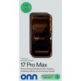 thumbnail image 2 of Onn Premium Privacy Scratch-and Impact-Absorbing Tempered Glass Screen Protector iPhone 17 Pro Max, 2 of 5