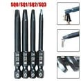 thumbnail image 4 of Wuweikeji 1 Pcs 65mm SQ 0/1/2/3 Square Head Screwdriver Bit 6.35mm Hex Shank Strong Magnetic Electric Screwdriver Bits Hand Tool SQ0 SQ1SQ3-Screwdriver Bit, 4 of 6