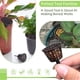 thumbnail image 4 of 100 Uds. Cubierta de fertilizante portátil para bonsái Outil caja de cúpula de plástico Engrais Paniers de fertilizante para plantación de jardín agrícola, 4 of 5