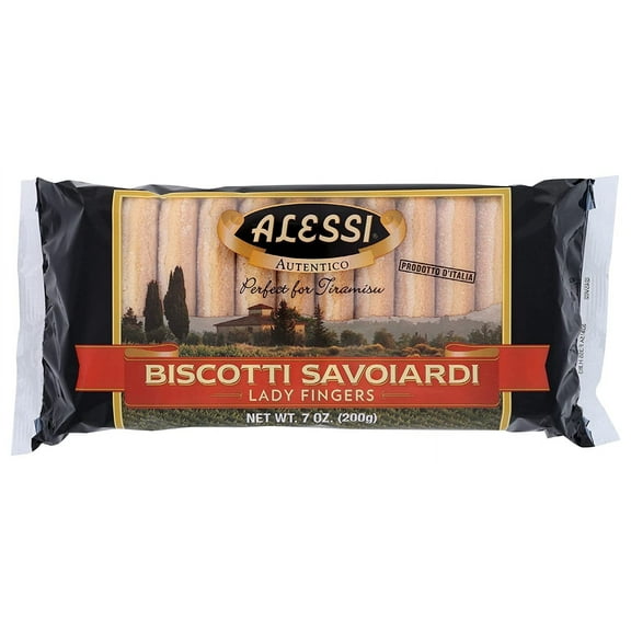 Alessi Lady Fingers Biscotti Savoiardi -- 7 oz Pack of 3