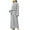 Gray, variant on Nnhblu Robes for Women Bathrobe Fall and Winter Women's Exotic Nightgowns Soft Thickened Plush Couple Bathrobe Gray Pajamas