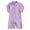 A32-Purple, variant on Hessimy Girl One Piece Swimsuit Bathing Suit Adjustable Straps Solid Full Coverage Swimwear(Purple,2-3 Years)