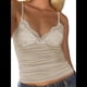 thumbnail image 1 of Tops para Mujer Sexys - Camisetas Sin Mangas - Camisola Y2K - Bralette con Tirantes Finos - Camisetas Ajustadas para Salir L, 1 of 8