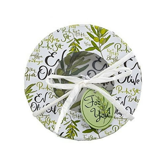 EV Olive Oil Dipping Dishes Gift Set of 2