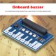 thumbnail image 4 of Mini Placa De Expansión De Piano Para Micro: Bit Zumbador Integrado Módulo De Mini Piano Módulo De Controlador Táctil Capacitivo Placa De Desarrollo De Piano Con 4 Led / Botones seitruly TO003574-00, 4 of 7