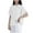 White, variant on Women's Summer Fashion V-neck Button Casual Loose Short Sleeve Top, Solid Color Flowy Ruffle Sleeve Blouse, Comfortable and Stylish V-neck Shirt for Daily Wear, Perfect for Warm Weather