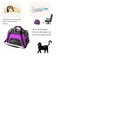 thumbnail image 3 of Bolsa De Mascotas Plegable Transportadora Para Gatos Perros Xtellar morado, 3 of 4