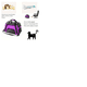 thumbnail image 3 of Bolsa De Mascotas Plegable Transportadora Para Gatos Perros Xtellar morado, 3 of 4