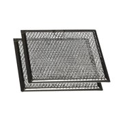 Fzaqwen 2Pcs Microwave Oven Mesh Filters over The Range Filters Screen Parts Accessories