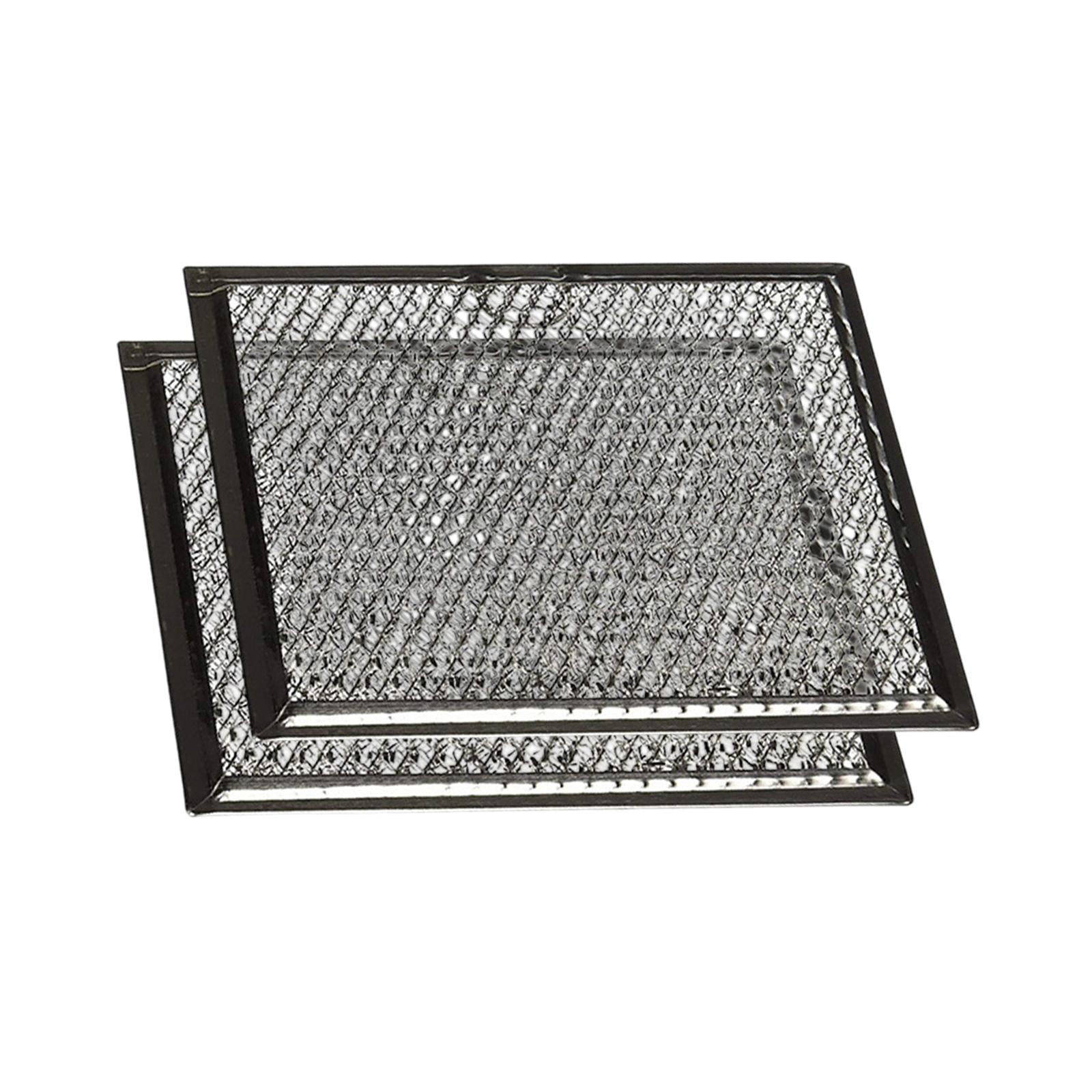 Baoblaze 2Pcs Microwave Oven Mesh Filters over The Range Filters Screen Parts Accessories