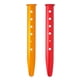 thumbnail image 4 of Estacas para tienda de campaña para nieve y arena - Clavijas para tienda de campaña en forma de U de aluminio inoxidable (rojo), 4 of 6