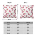 thumbnail image 3 of Rateoe Watermelon Pattern Throw Pillow Cover Premium Pillow Stuffer Sham Square for Decorative Cushion Bed Couch Sofa(Pillow insert not included), 3 of 8