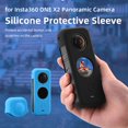 thumbnail image 1 of SUSUchens - Funda protectora de silicona suave a prueba de polvo para cámara Insta 360 One X2, color negro, 1 of 8