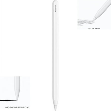 App-le Pencil 2nd Gen for iPad Pro, White (MU8F2AMA)