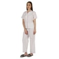 thumbnail image 3 of Inkmeso Women Cotton Nightwear Pajamas Set Classic Short Sleeve 2 Pc Shirt & Pajama Loungewear, 3 of 7