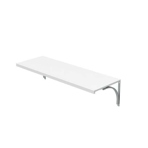 ClosetMaid 142900 48 X 16 Inch Solid Wood Shelf with Steel Finish